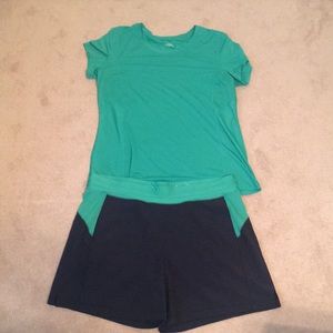 Tekgear shorts set athletic wear NWOT